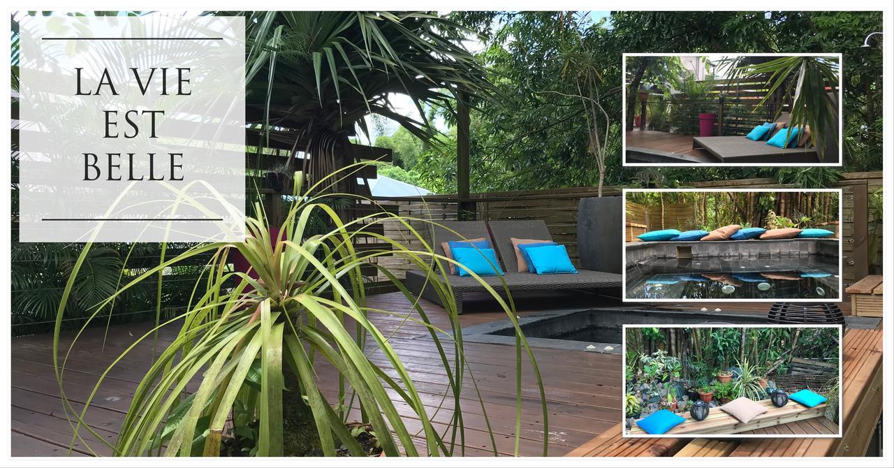 Bed and Breakfast Le Lambablanc Bras-Panon Екстер'єр фото
